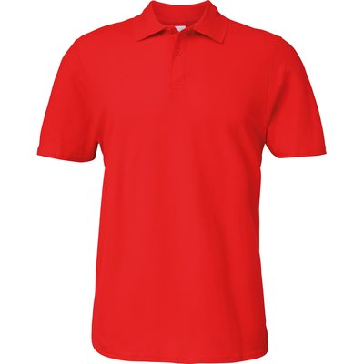 Polo hombre 100% algodón Rojo XXL