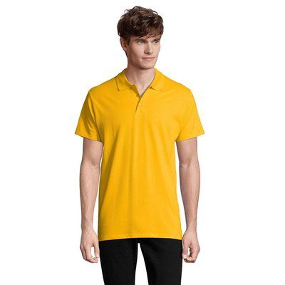 Polo Hombre 210g Algodón Oro L