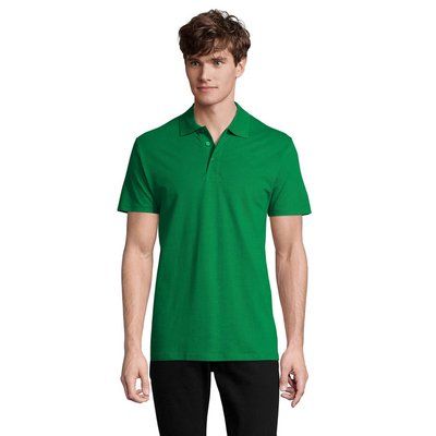 Polo Hombre 210g Algodón Verde L