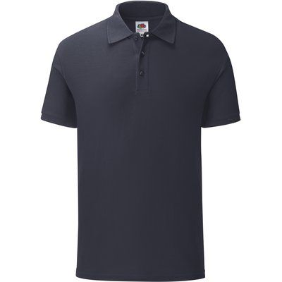 Polo hombre algodón corte slim Azul 3XL