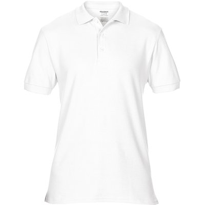 Polo hombre algodón White M