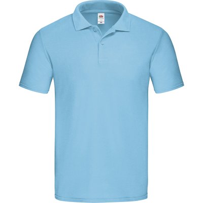 Polo hombre de corte ceñido Azul S