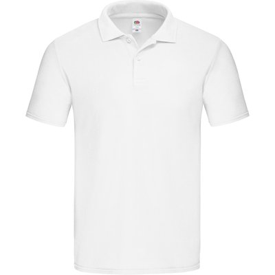 Polo hombre de corte ceñido Blanco XXL