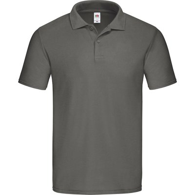 Polo hombre de corte ceñido Gris 3XL