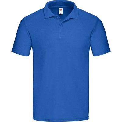 Polo hombre de corte ceñido Royal Blue S