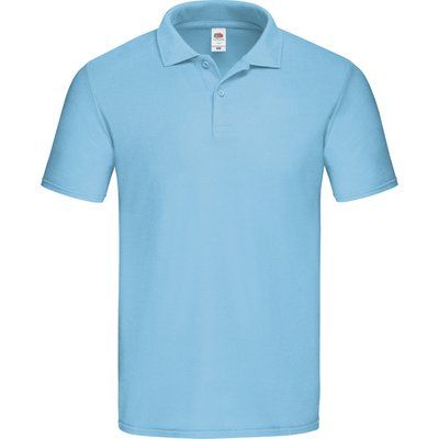 Polo hombre de corte ceñido Sky Blue XXL