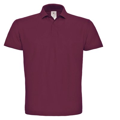 Polo hombre cuello canalé Violeta L