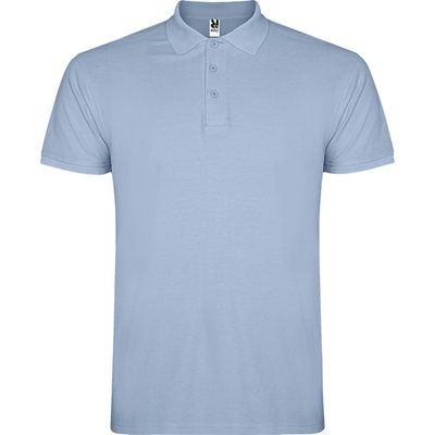 Polo de hombre de manga corta AZUL ZEN L