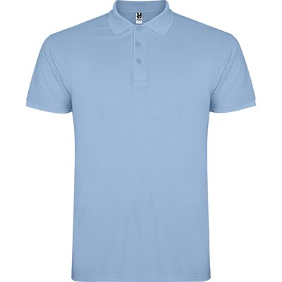 Polo de hombre manga corta CELESTE 3XL