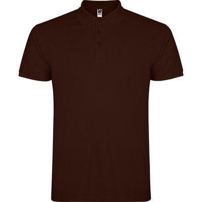 Polo de hombre de manga corta CHOCOLATE 3XL