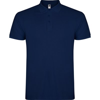 Polo de hombre manga corta Marino XL