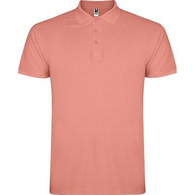 Polo de hombre de manga corta NARANJA CLAY L