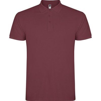 Polo de hombre de manga corta ROJO BAYA 2XL