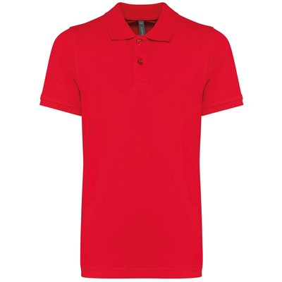 Polo infantil 100% algodón Rojo 8/10 ans