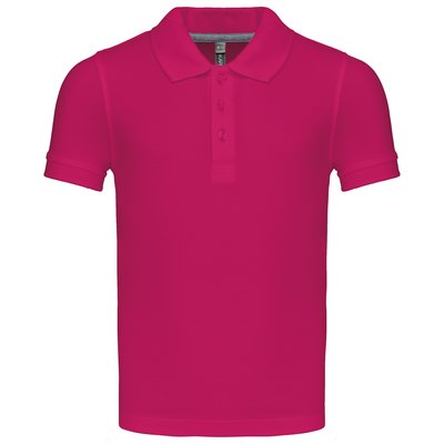 Polo infantil de manga corta Rosa 4/6 ans