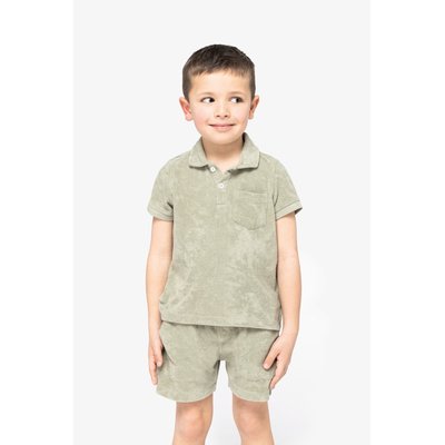 Polo infantil de rizo