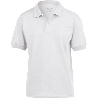 Polo jersey infantil White L