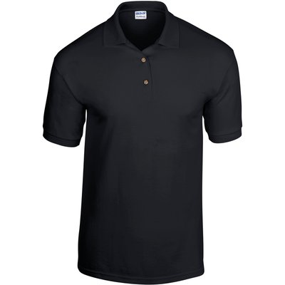 Polo jersey transpirable Black S