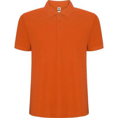 Polo Manga Corta Naranja L