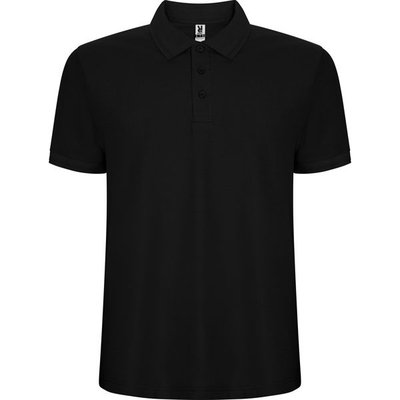 Polo Manga Corta Negro 5XL