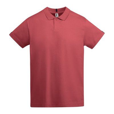 Polo de manga corta atemporal ROJO CRISANTEMO 2XL