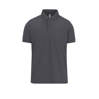 Polo manga corta hombre algodón DARK GREY 4XL