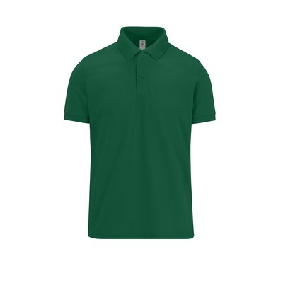 Polo manga corta hombre algodón preencogido Verde M