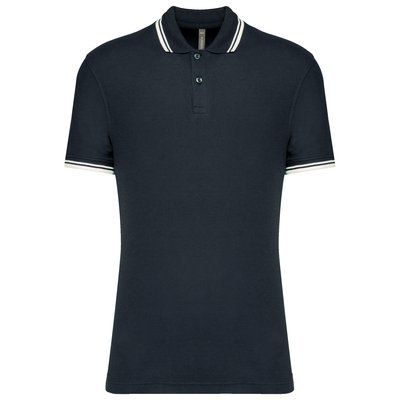 Polo manga corta hombre Navy / White 3XL