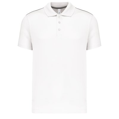 Polo de manga corta infantil Blanco 4/6 ans