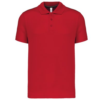 Polo de manga corta infantil Rojo 4/6 ans