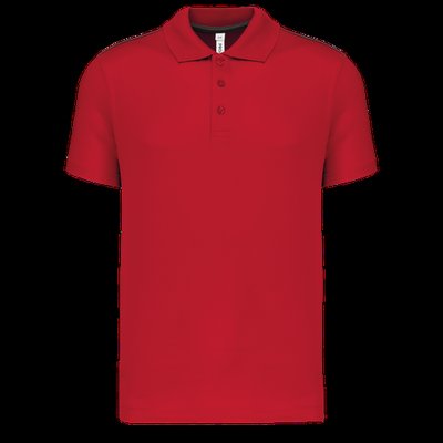 Polo de manga corta infantil Sporty Red 12/14 ans