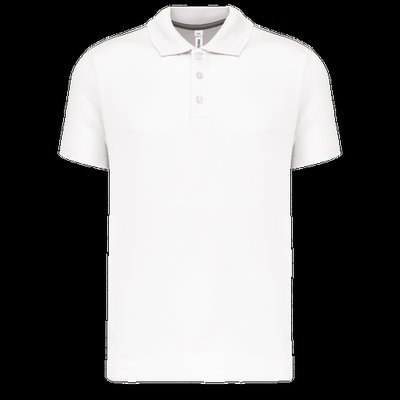 Polo de manga corta infantil White 4/6 ans