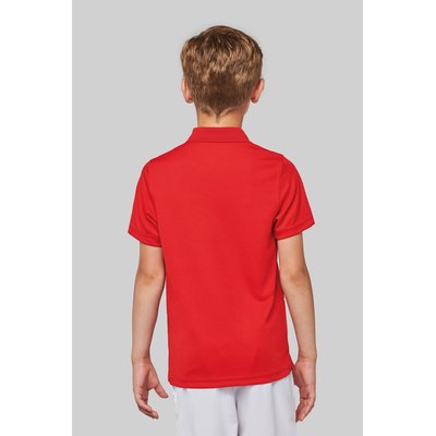 Polo de manga corta infantil