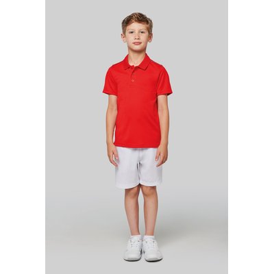 Polo de manga corta infantil