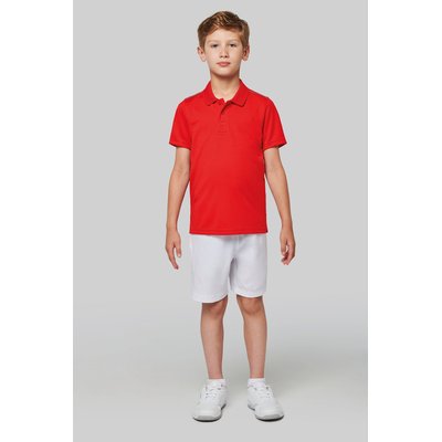 Polo de manga corta infantil