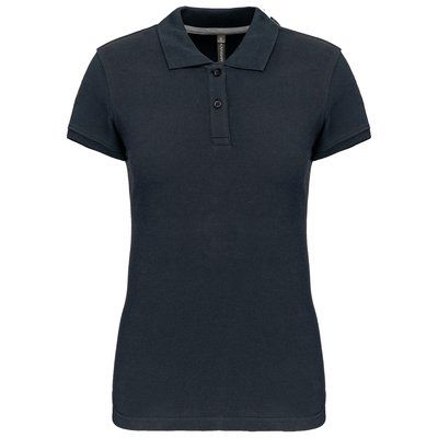 Polo manga corta mujer algodón Navy L