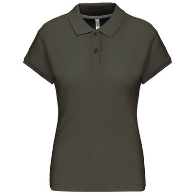 Polo manga corta mujer algodón Verde 3XL