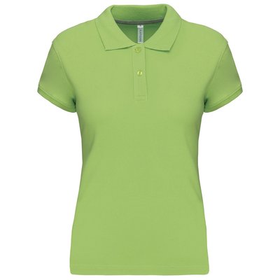 Polo manga corta mujer algodón Verde 3XL