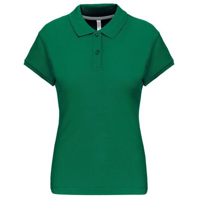 Polo manga corta mujer algodón Verde XXL