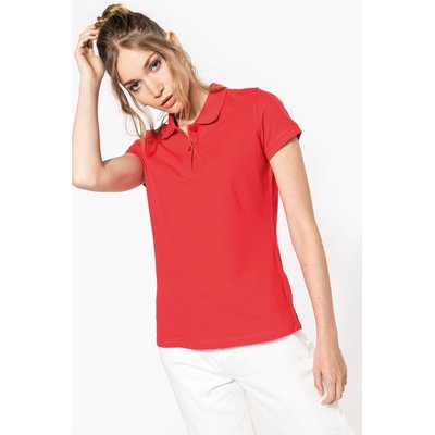 Polo manga corta mujer algodón