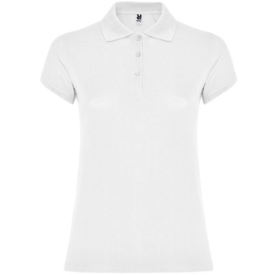 Polo Manga Corta Mujer Colores Blanco S