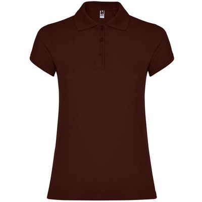 Polo Manga Corta Mujer Colores CHOCOLATE S