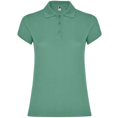 Polo Manga Corta Mujer Colores MENTA OSCURO 2XL