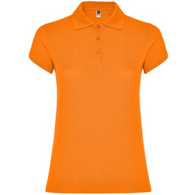 Polo Manga Corta Mujer Colores Naranja 3XL