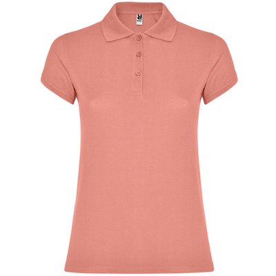 Polo Manga Corta Mujer Colores NARANJA CLAY 2XL