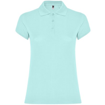 Polo Manga Corta Mujer Colores VERDE MENTA XL