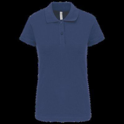 Polo manga corta mujer Deep Blue L