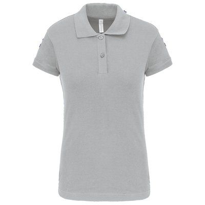 Polo manga corta mujer Snow Grey XS