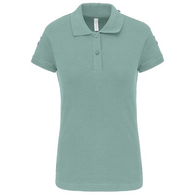 Polo manga corta mujer Verde XS