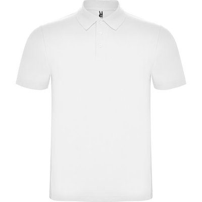 Polo de manga corta Unisex Blanco 3XL